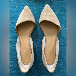 Zoe D’Orsay Flats in Saddle color, women’s size 8.5